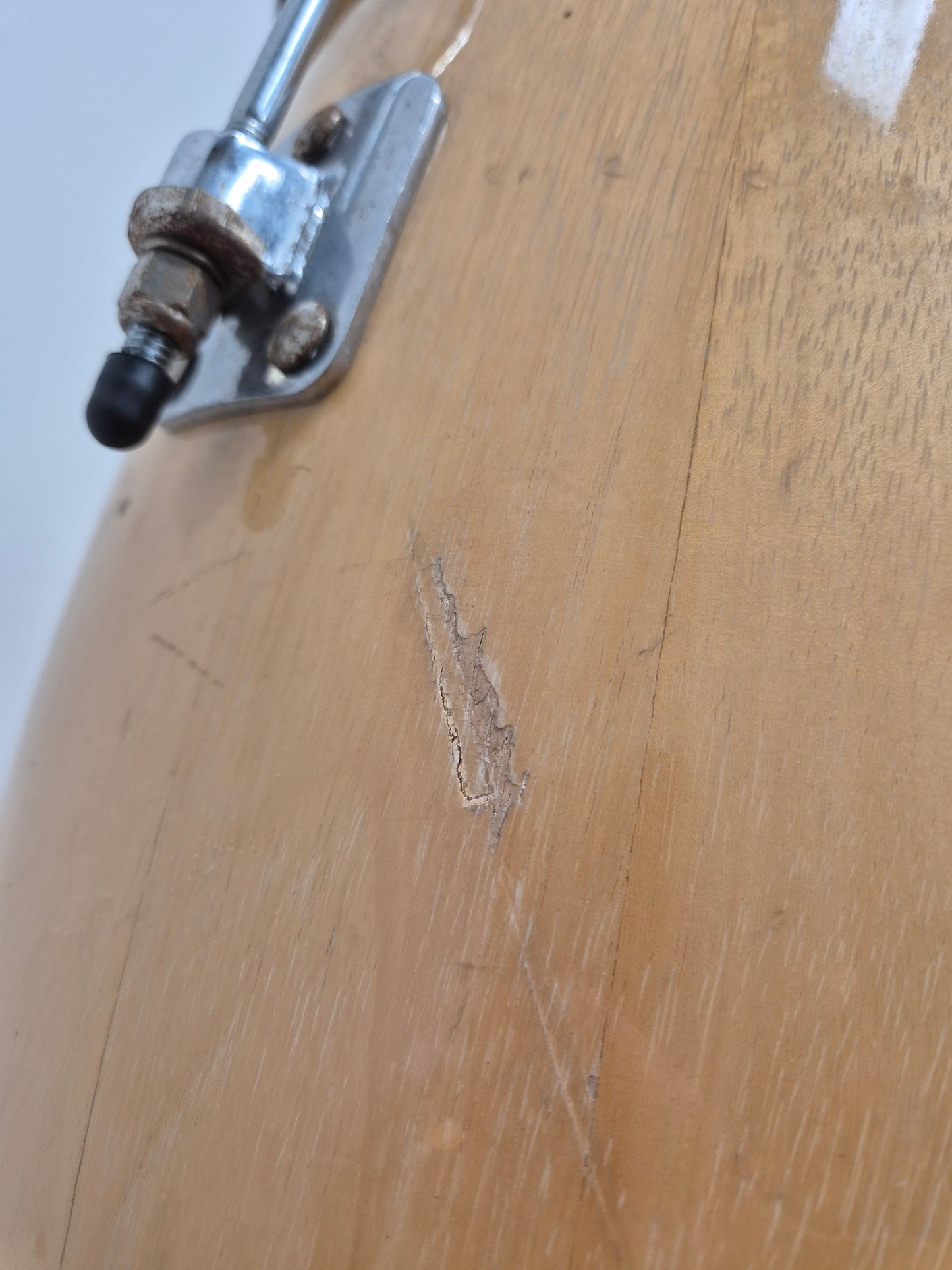 Natal Fuego Congas Natural - 12 and 13inch w/ Stands