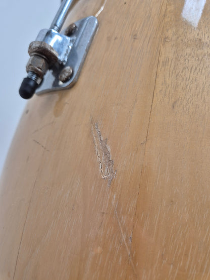 Natal Fuego Congas Natural - 12 and 13inch w/ Stands