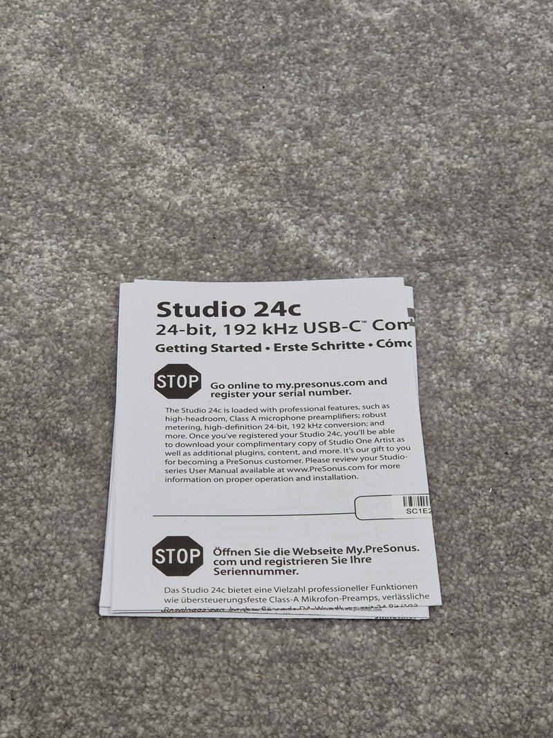 PreSonus Studio 24c - Audio Interface (New) - Image 5