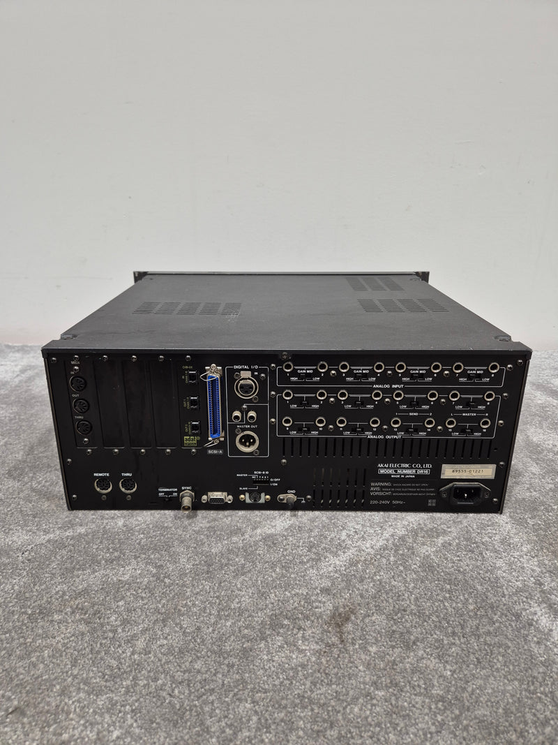 Akai DR16 - 16-Track Digital Hard Disk Recorder - Image 7
