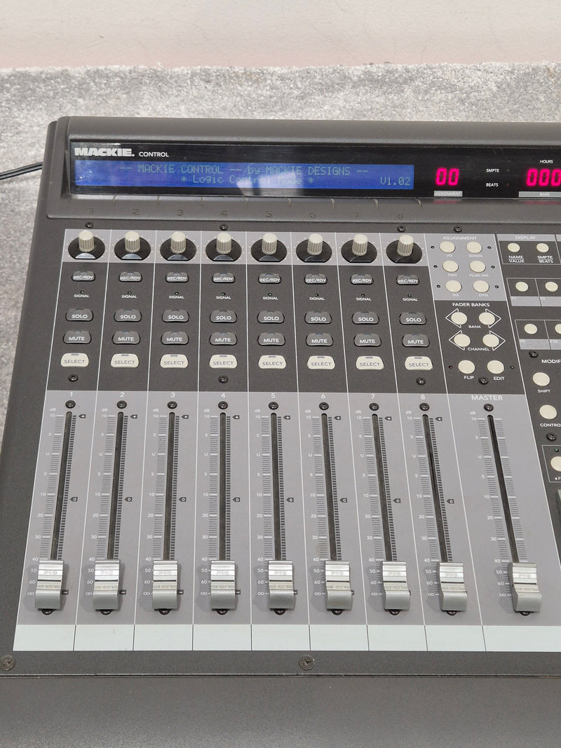 Mackie Eight Channel Master Control - Studio Mixer - Excellent w/ Power Supply & Cables - Image 3