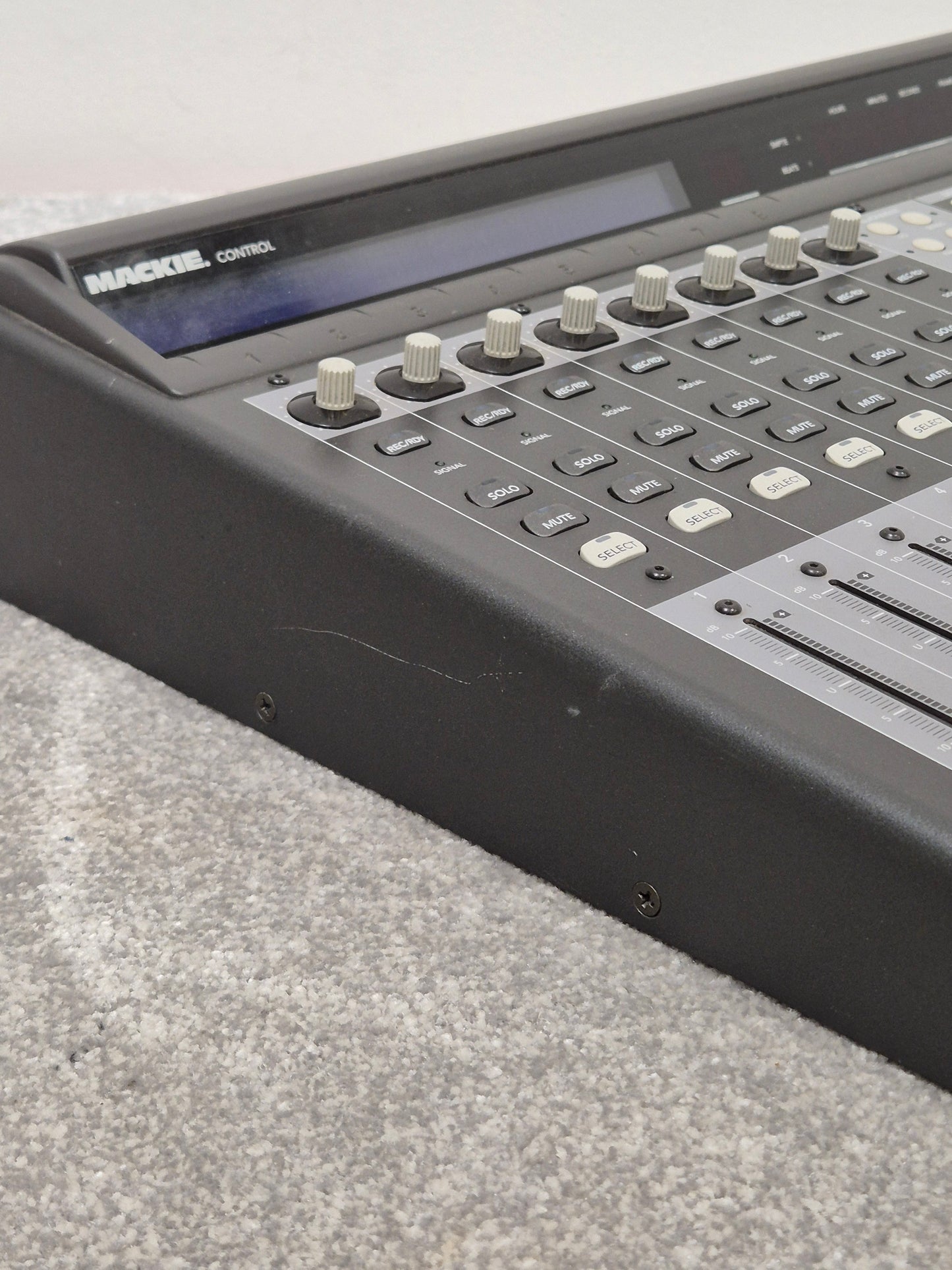 Mackie Eight Channel Master Control - Studio Mixer - Excellent w/ Power Supply & Cables