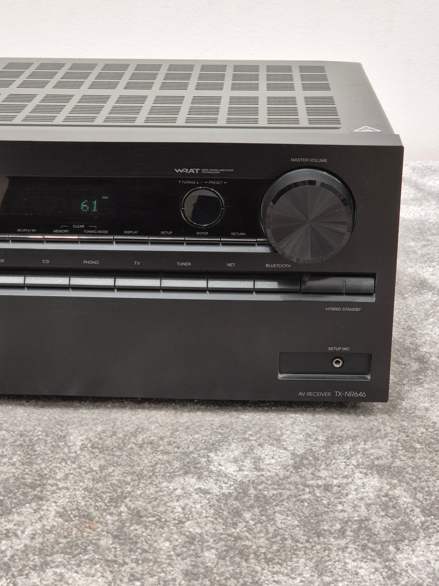 Onkyo TX-NR646 - 7.2-Channel AV Receiver - Very Good