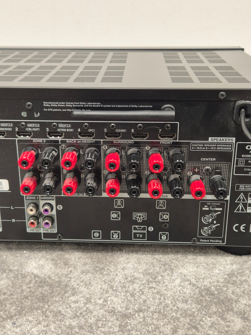 Onkyo TX-NR646 - 7.2-Channel AV Receiver - Very Good - Image 11