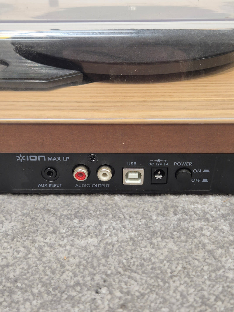 ION Max LP - Vinyl Turntable Record Player - Excellent - Image 8