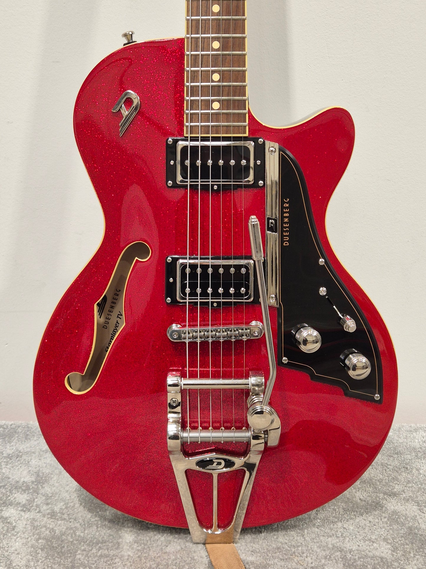 Duesenberg Starplayer TV - Semi-Hollow Electric Guitar w/ Hard Case - Mint