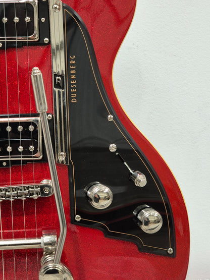 Duesenberg Starplayer TV - Semi-Hollow Electric Guitar w/ Hard Case - Mint