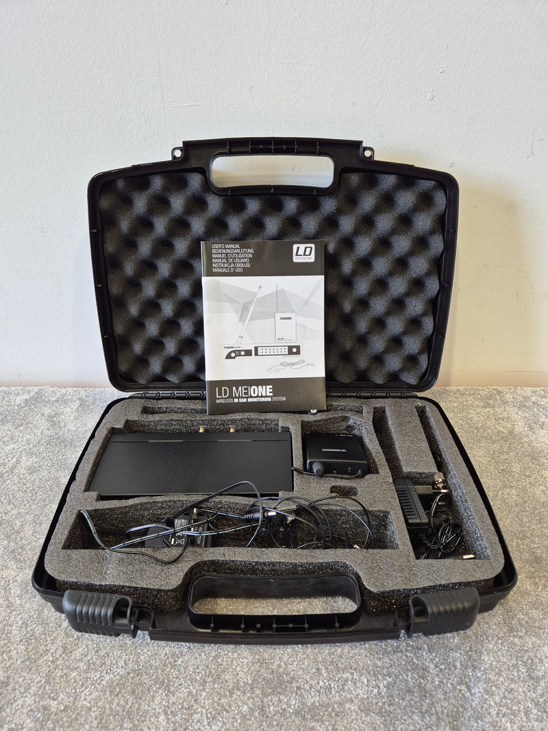 LD Systems MEIONE - In Ear Monitoring System w/ Case - Very Good - Image 1