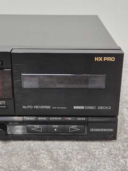 Technics RS-X501 - Stereo Double Cassette Deck - Excellent