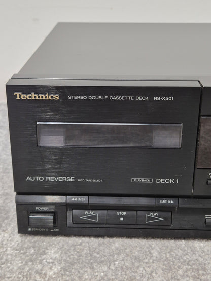 Technics RS-X501 - Stereo Double Cassette Deck - Excellent