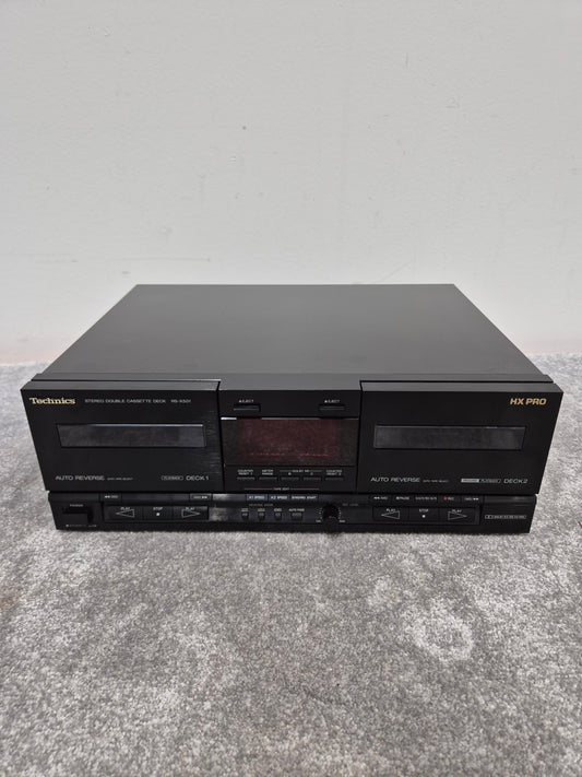 Technics RS-X501 - Stereo Double Cassette Deck - Excellent