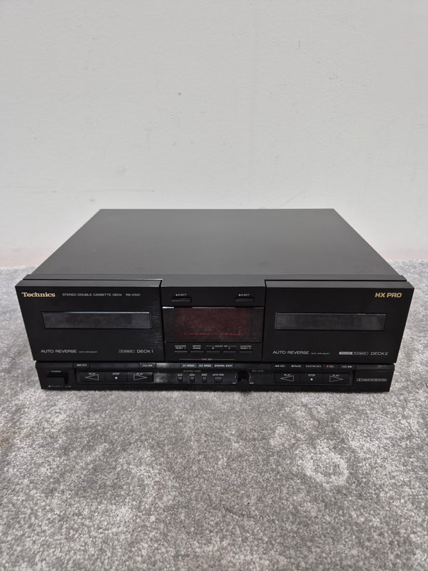 Technics RS-X501 - Stereo Double Cassette Deck - Excellent