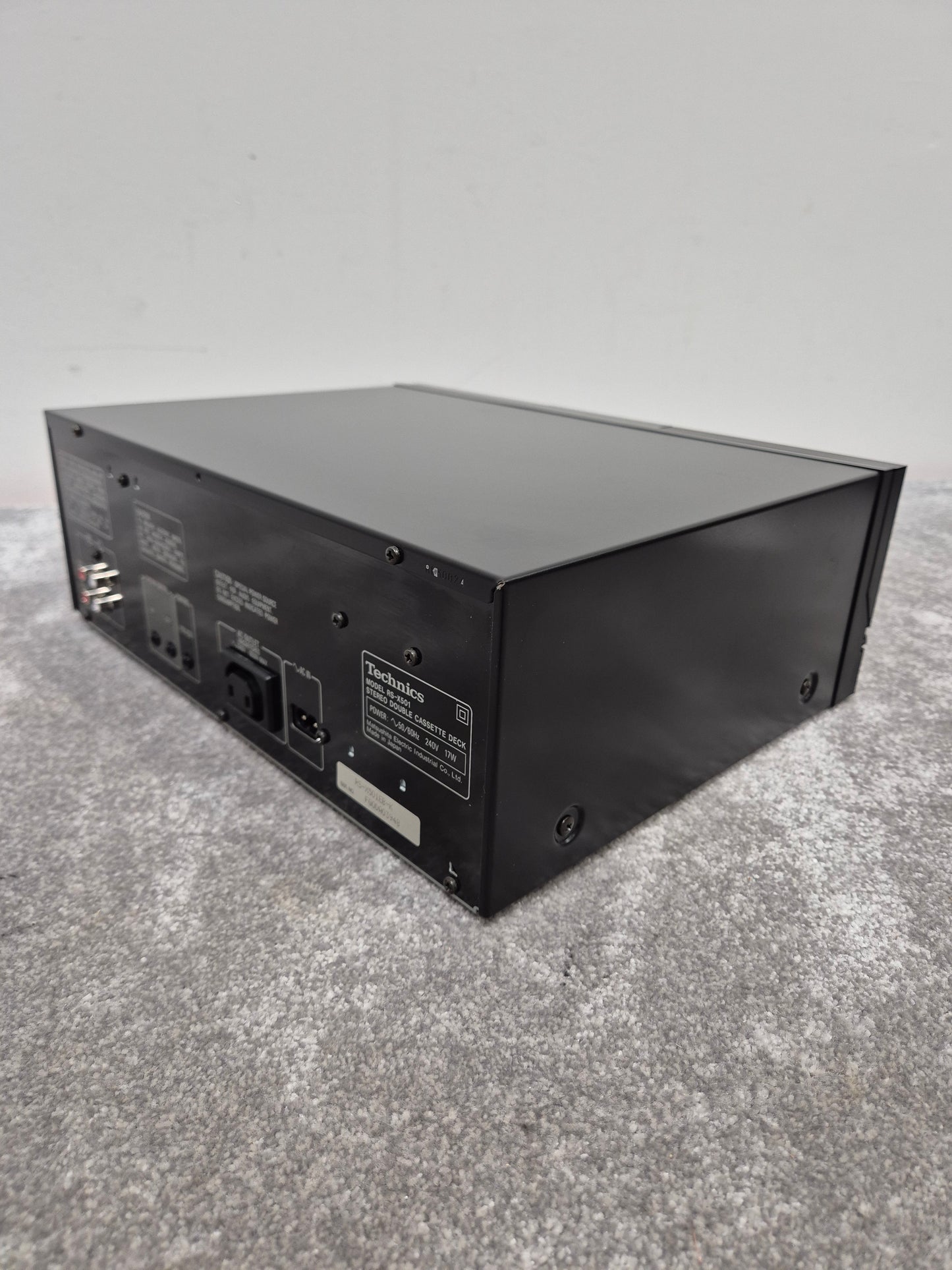 Technics RS-X501 - Stereo Double Cassette Deck - Excellent