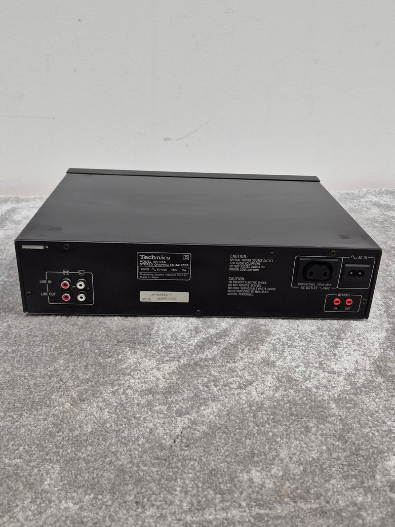Technics SH-E66 - Stereo Graphic Equalizer - Image 7