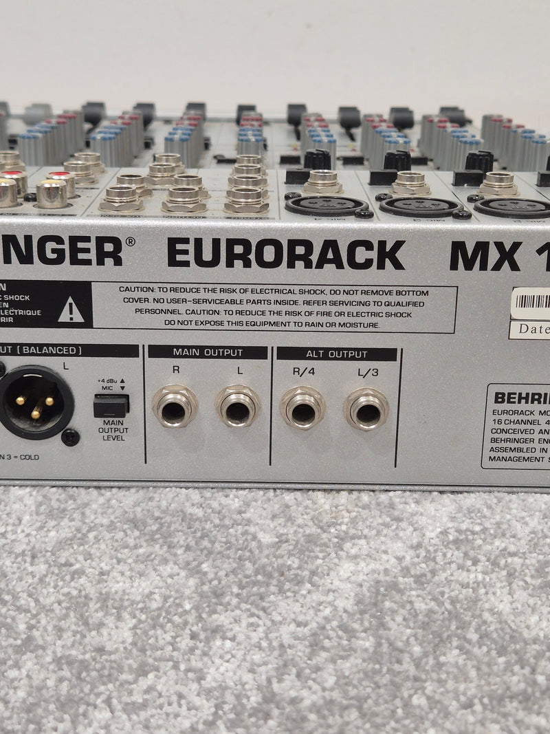 Behringer Eurorack MX1604A - 16-Channel Mixer - Excellent - Image 12