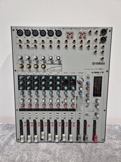 Yamaha MW12CX - 12-Channel USB Mixer - Versatile Audio Solution - Excellent w/ Power Supply