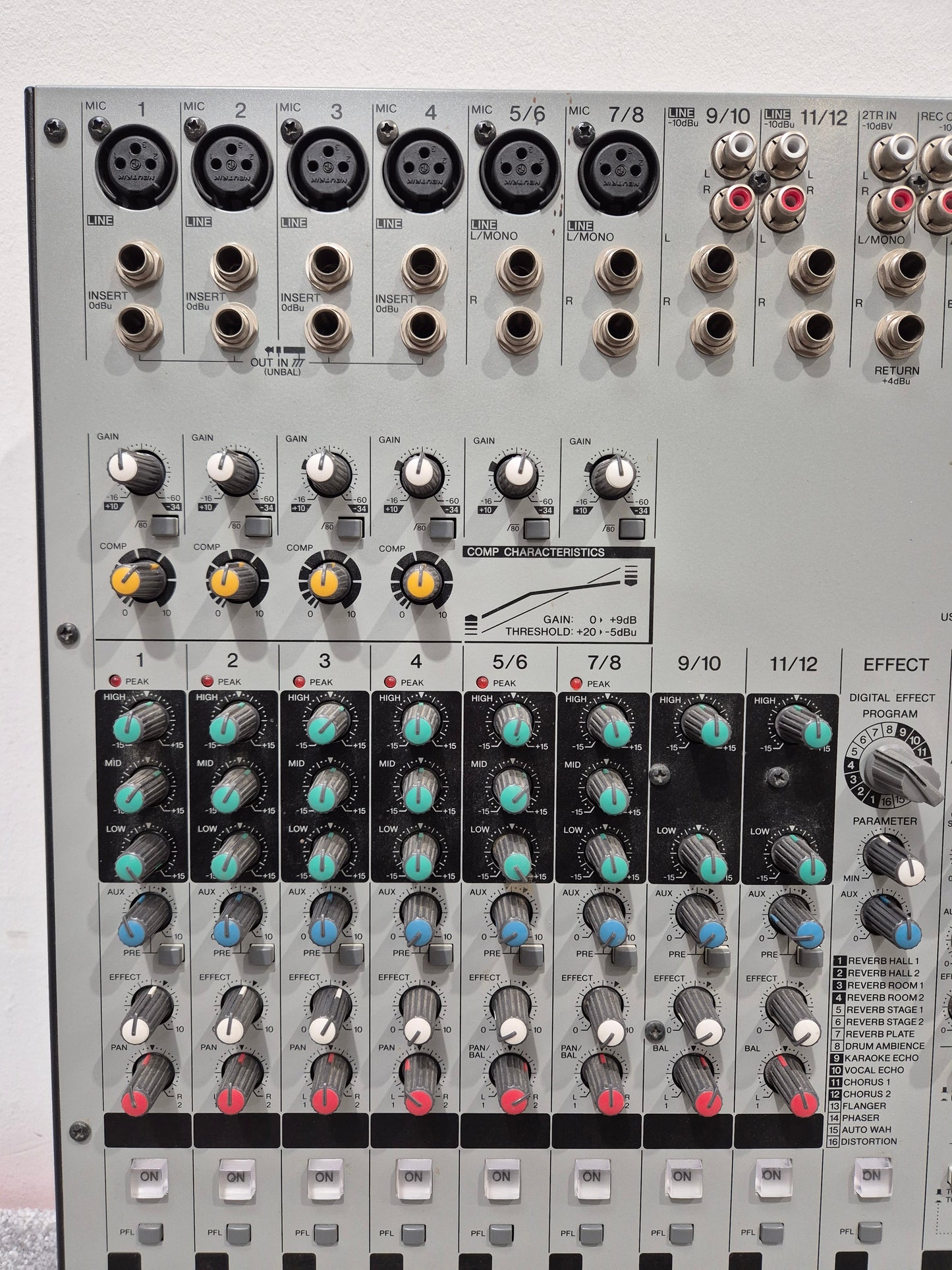 Yamaha MW12CX - 12-Channel USB Mixer - Versatile Audio Solution - Excellent w/ Power Supply