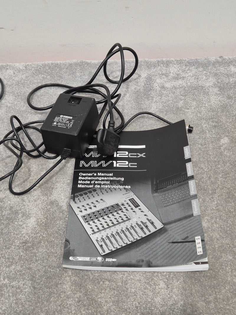 Yamaha MW12CX - 12-Channel USB Mixer - Versatile Audio Solution - Excellent w/ Power Supply - Image 14