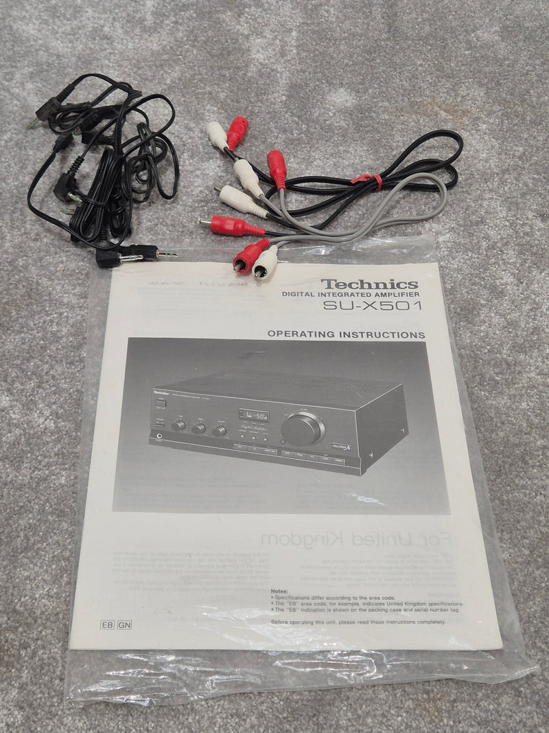 Technics SU-X501 - Integrated Amplifier (Spares or Repairs) - Image 11