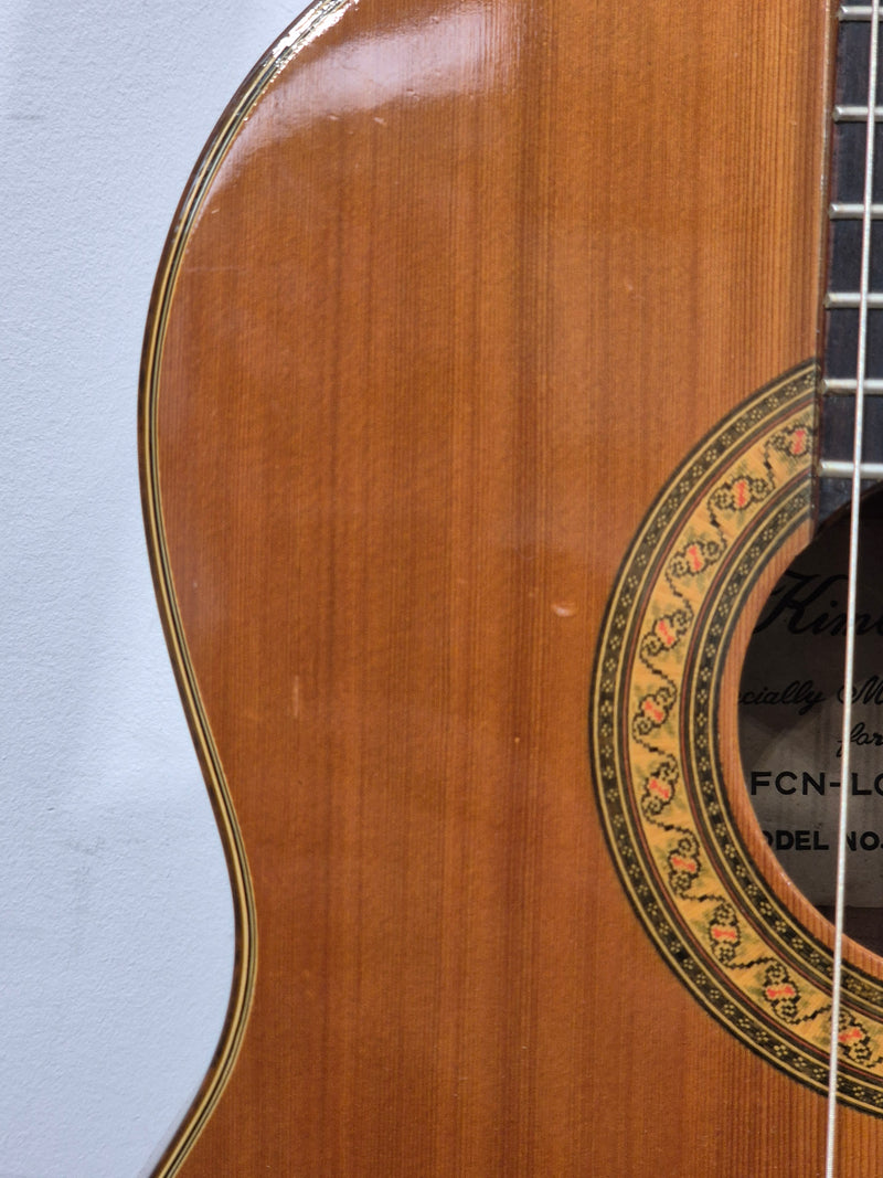 Kimbara Model 29 - Classical Guitar - Vintage Design - Good w/ Soft Case - Image 6