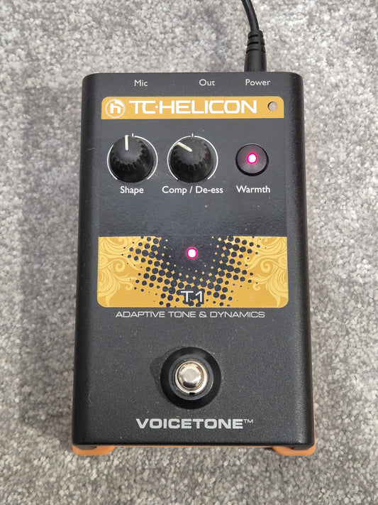 TC Helicon VoiceTone T1 - Vocal Effects Processor - Excellent
