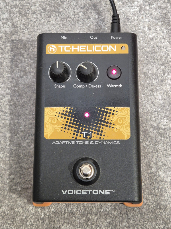 TC Helicon VoiceTone T1 - Vocal Effects Processor - Excellent