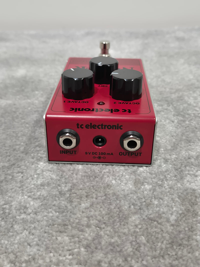 TC Electronic Nether Octaver - All-Analog Bypass Pedal w/ Original Box - Excellent - Image 4