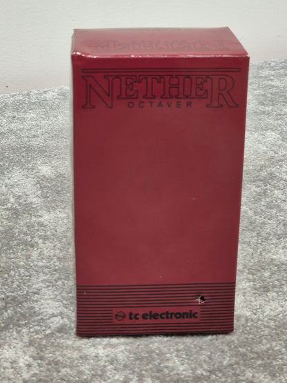 TC Electronic Nether Octaver - All-Analog Bypass Pedal w/ Original Box - Excellent