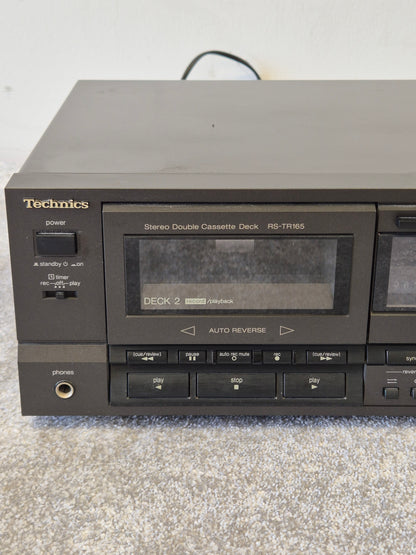 Technics RS-TR165 - Stereo Double Cassette Deck