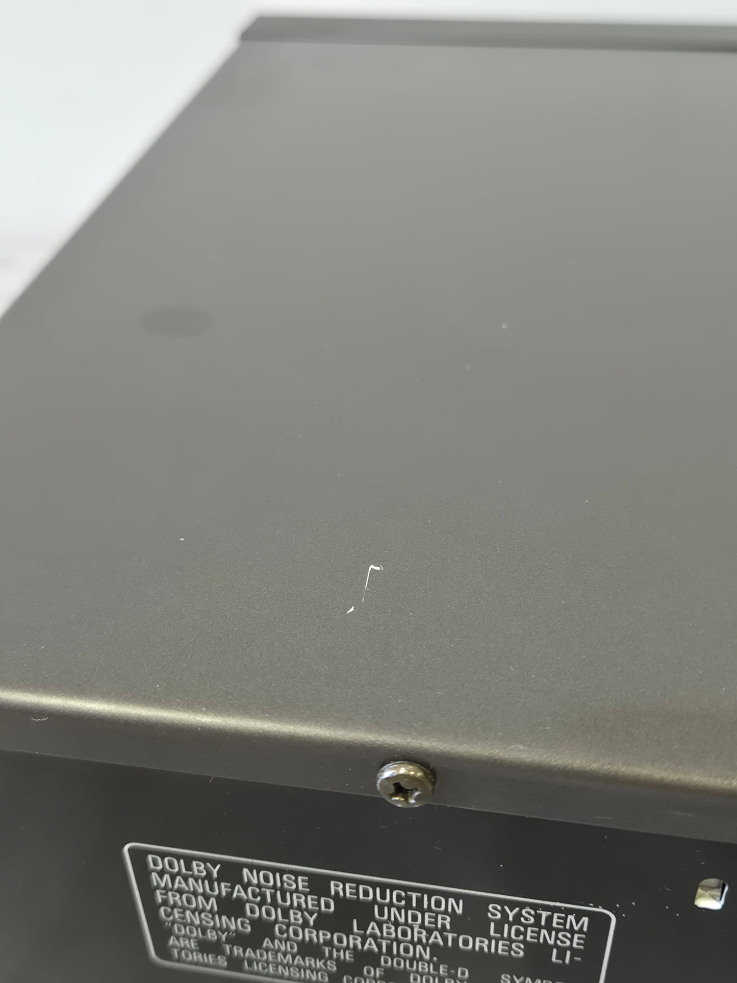 Technics RS-TR165 - Stereo Double Cassette Deck