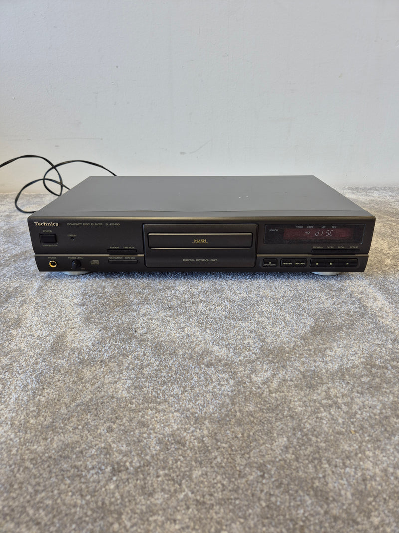 Technics SL-PG490 - Stereo Hi-Fi CD Player - Black - Image 1