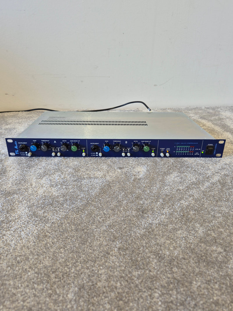 TL Audio C-2021 Valve Compressor - Dual-Channel Compressor - Image 1