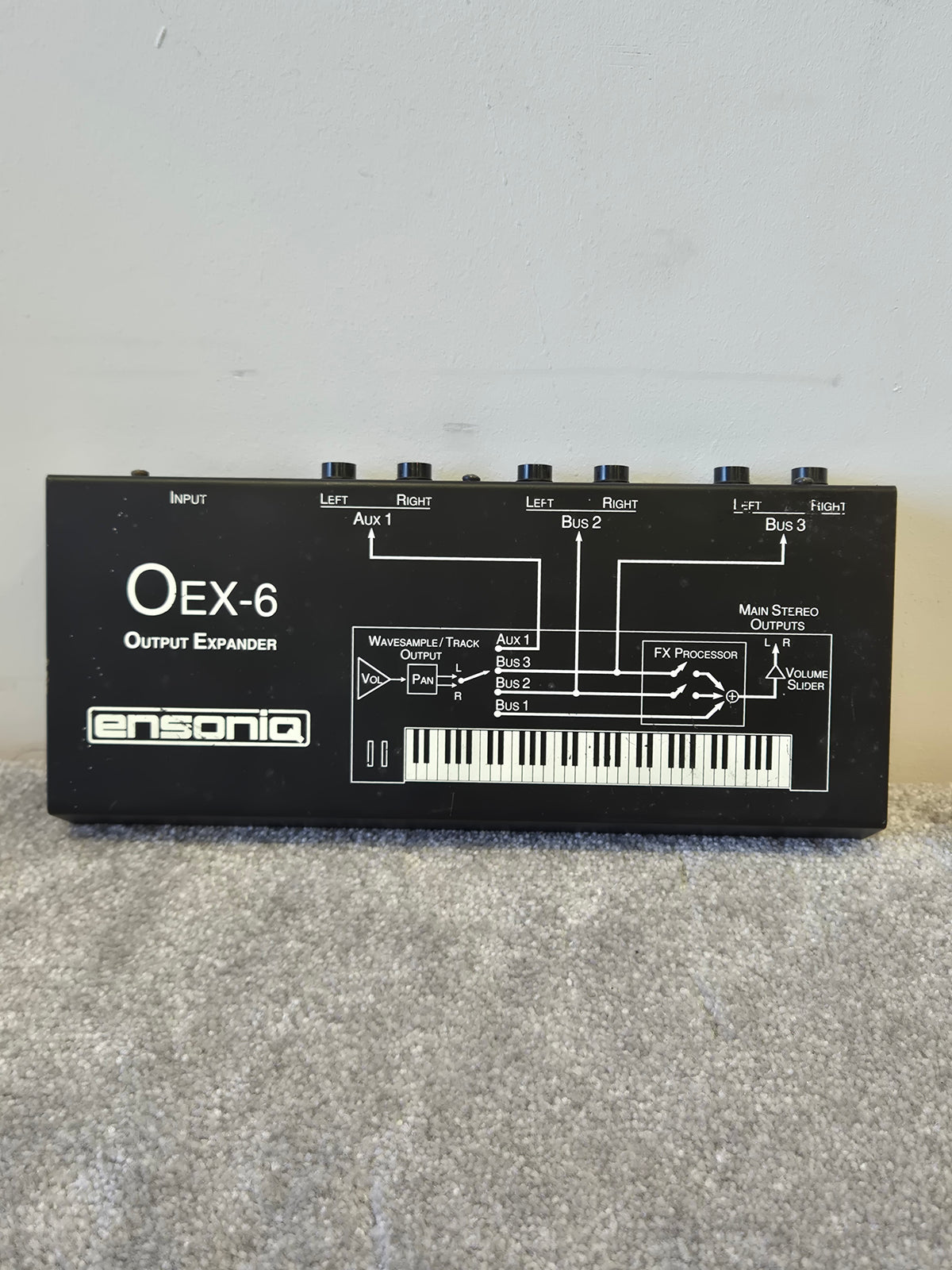 Ensoniq OEX-6 - Multi-Function 6 Channel Digital Device Output Expander - Versatile Audio Solution - Good