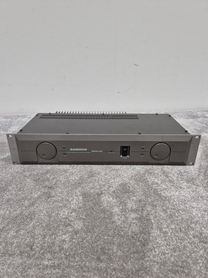 Samson Servo 240 - Stereo Power Amplifier (Read Description)