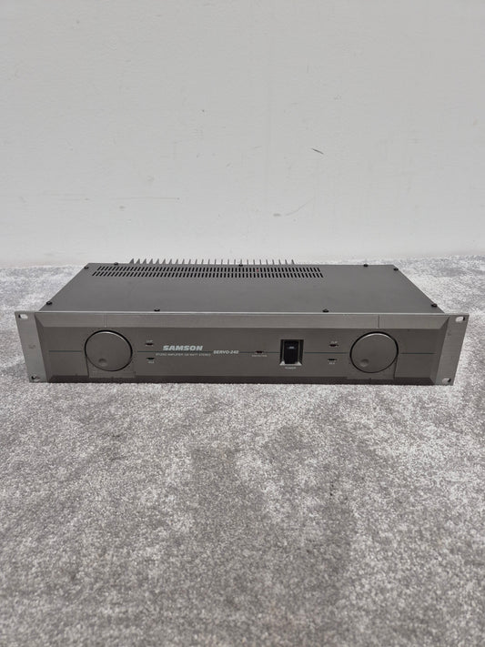 Samson Servo 240 - Stereo Power Amplifier (Read Description)