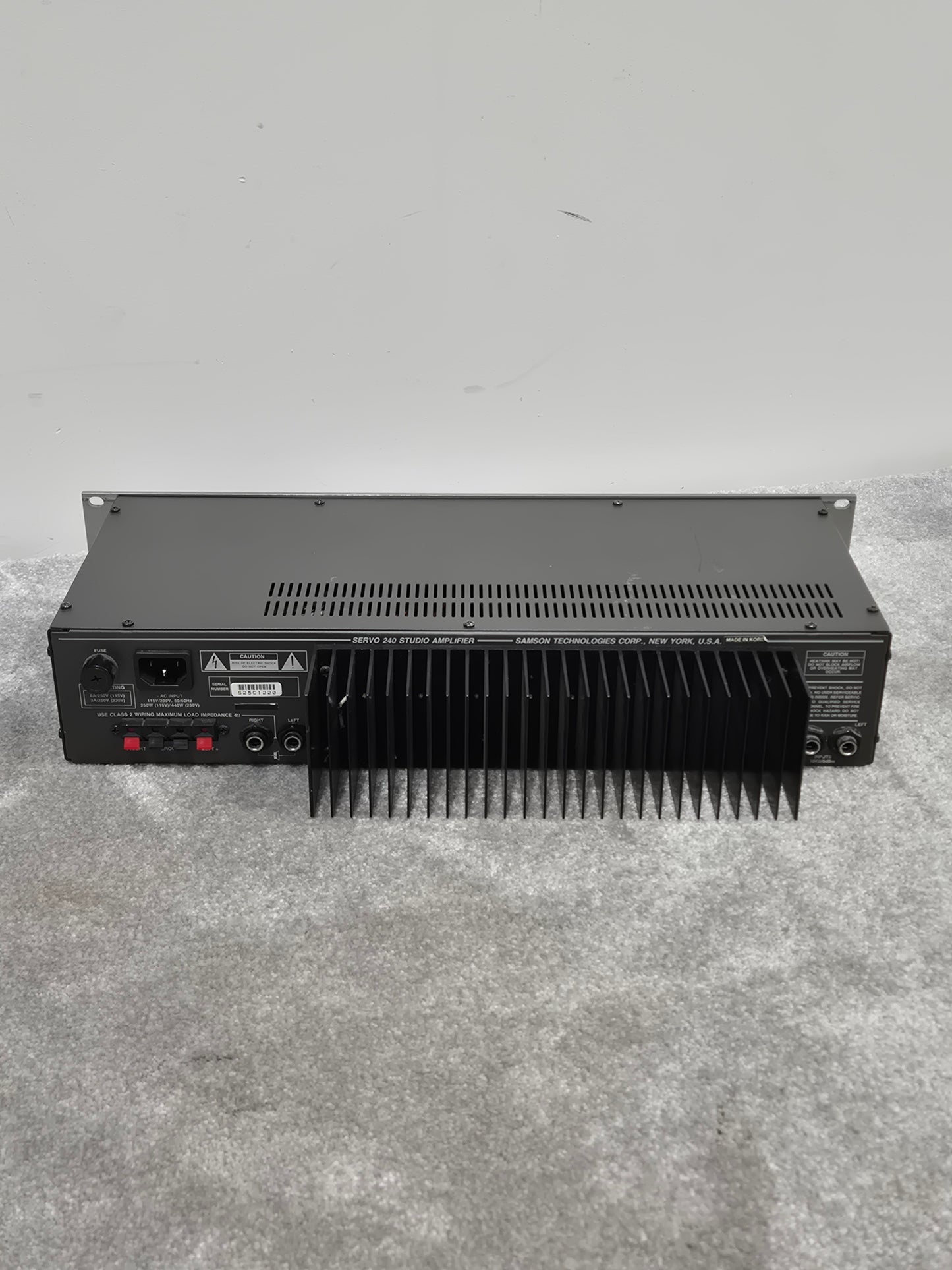 Samson Servo 240 - Stereo Power Amplifier (Read Description)