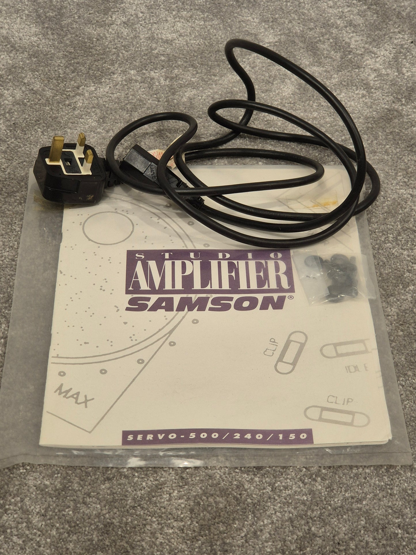 Samson Servo 240 - Stereo Power Amplifier (Read Description)