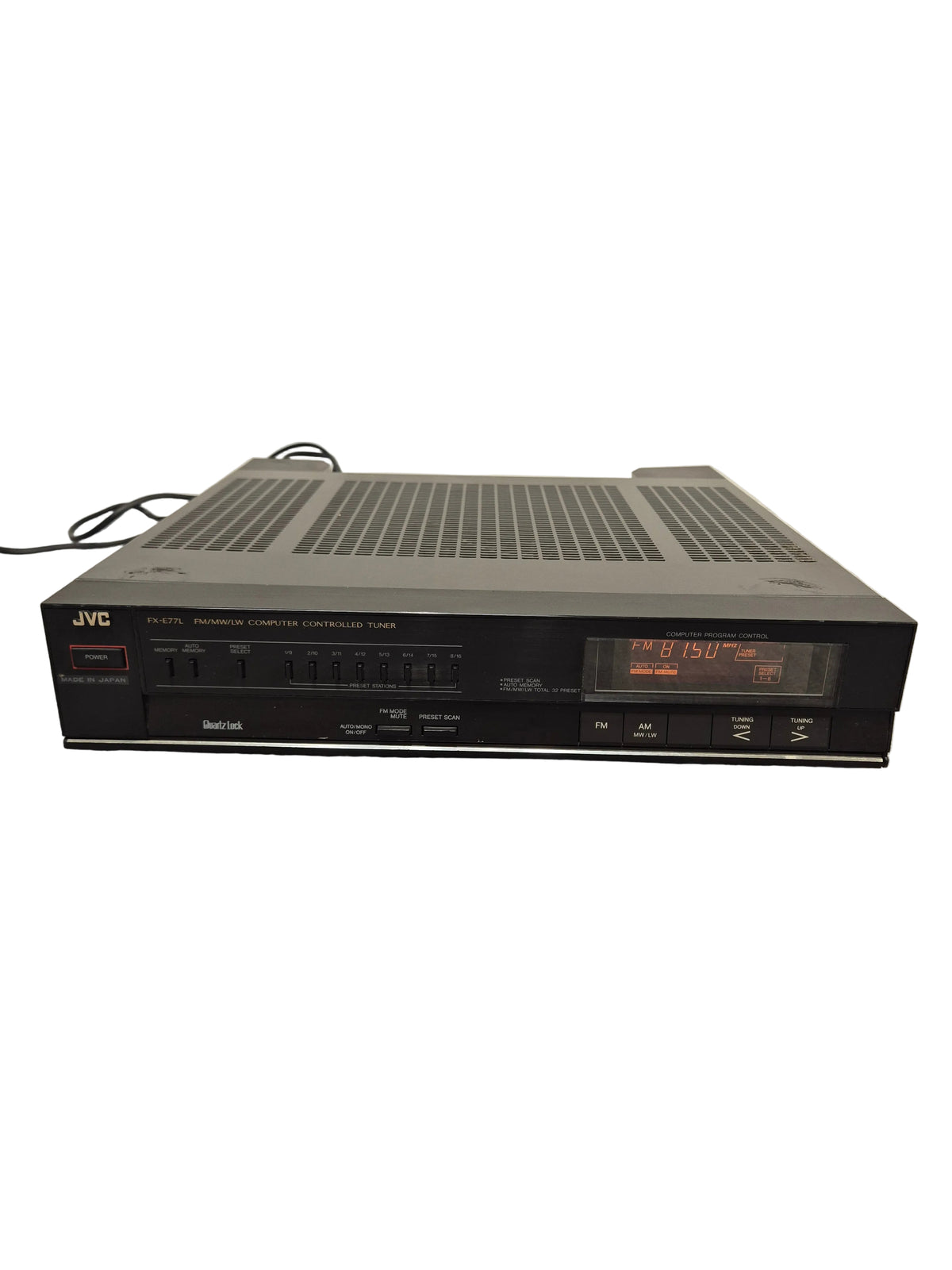 JVC FX-E77L Tuner - FM/AM Digital - Very Good