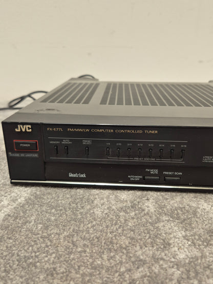 JVC FX-E77L - Computer-Controlled Tuner - Very Good