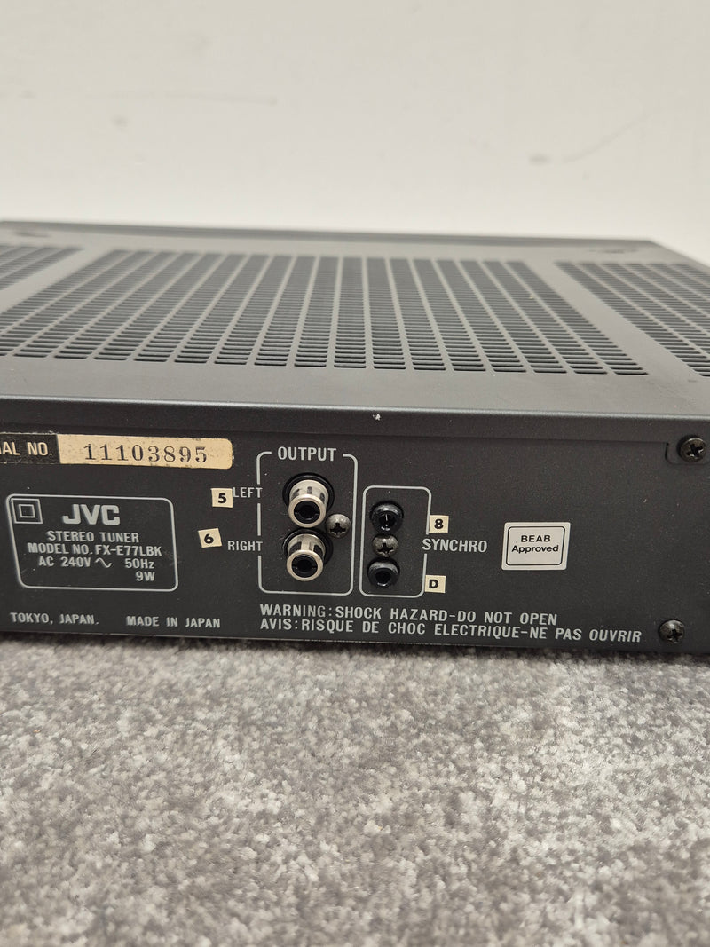 JVC FX-E77L Tuner - FM/AM Digital - Very Good - Image 7
