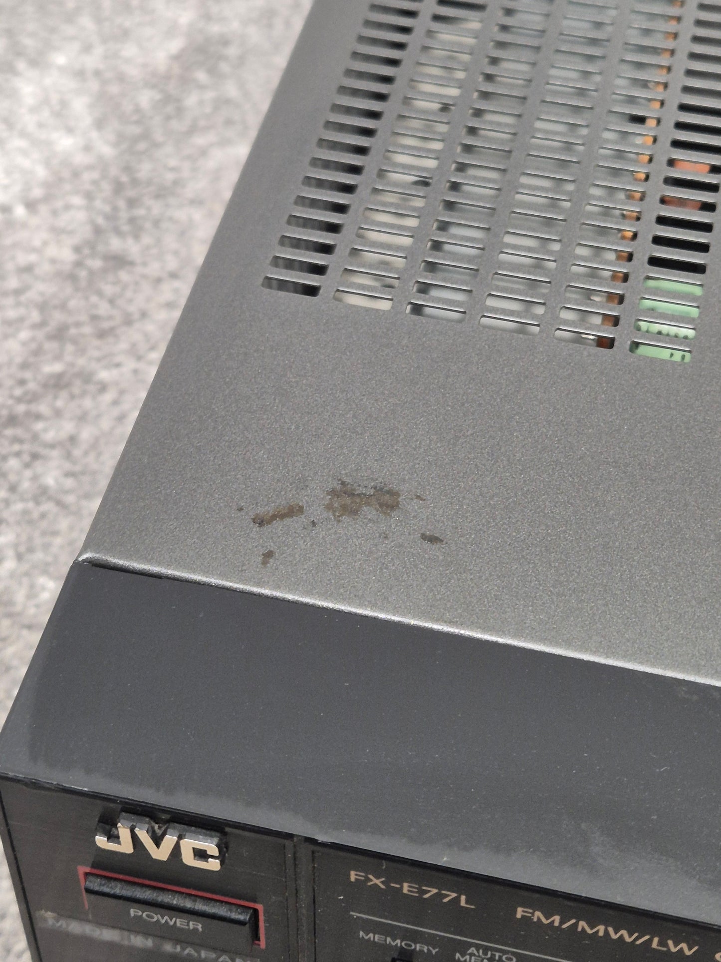 JVC FX-E77L - Computer-Controlled Tuner - Very Good