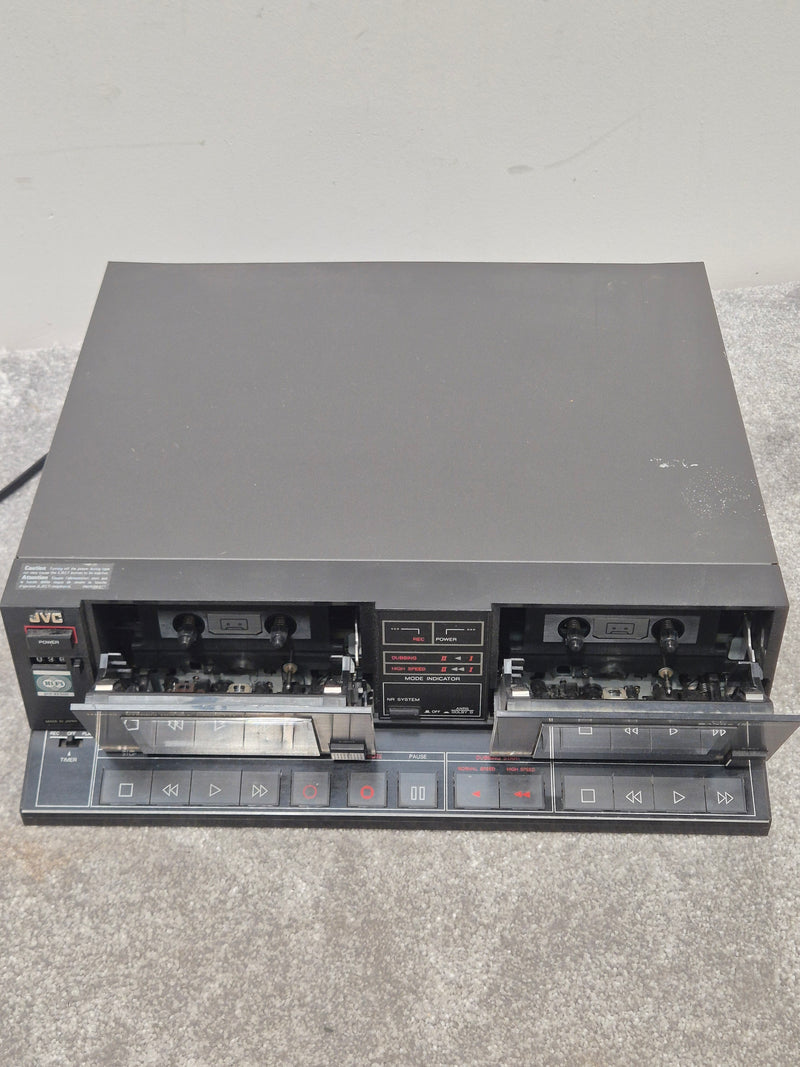 JVC TD-W33 - Double Cassette Deck - Very Good - Image 2