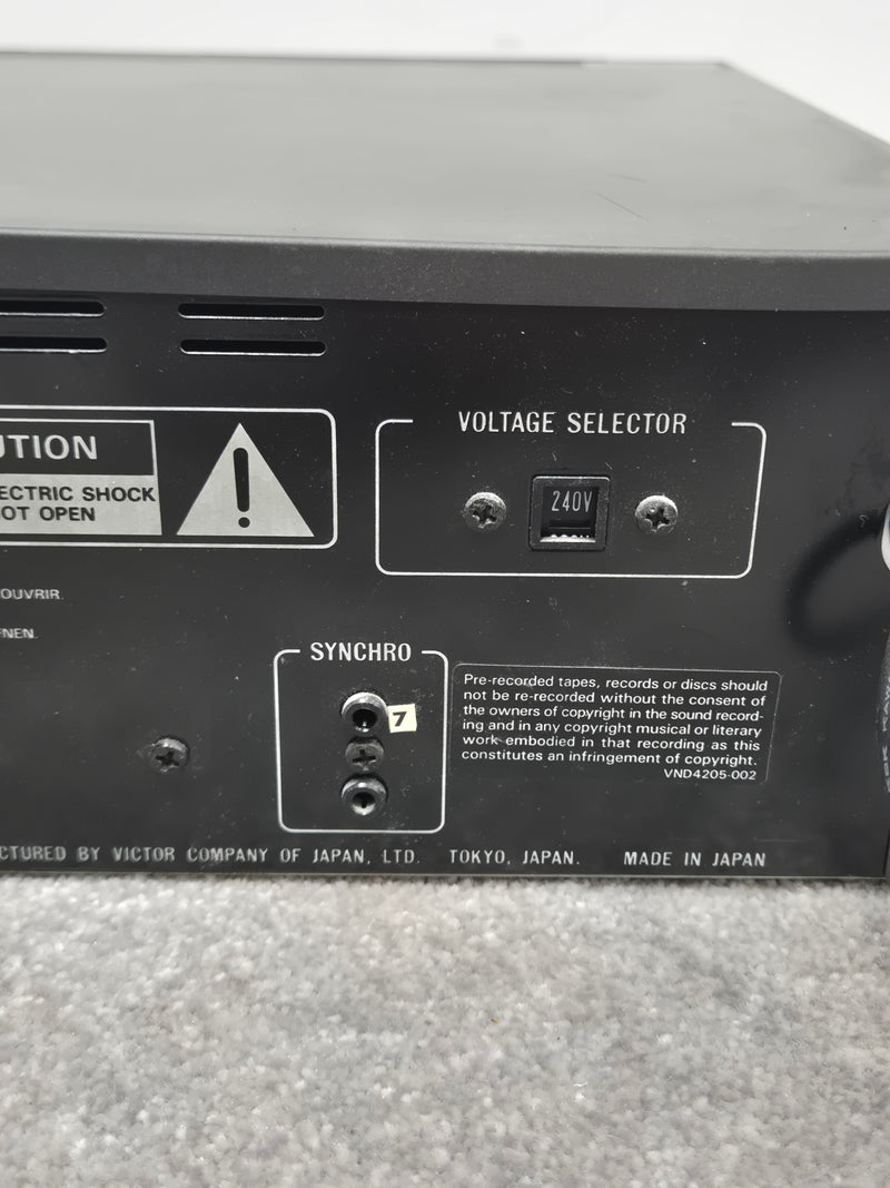 JVC TD-W33 - Double Cassette Deck - Very Good - Image 8