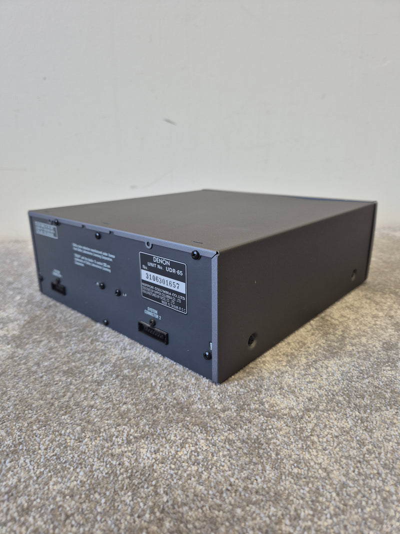 Denon UDR-65 – Double Cassette Deck – Very Good (Untested, Requires Special Power Connector) - Image 5