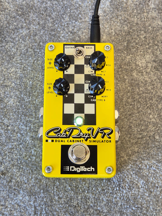 DigiTech CabDryVR Dual - Cabinet Simulator Pedal - Excellent