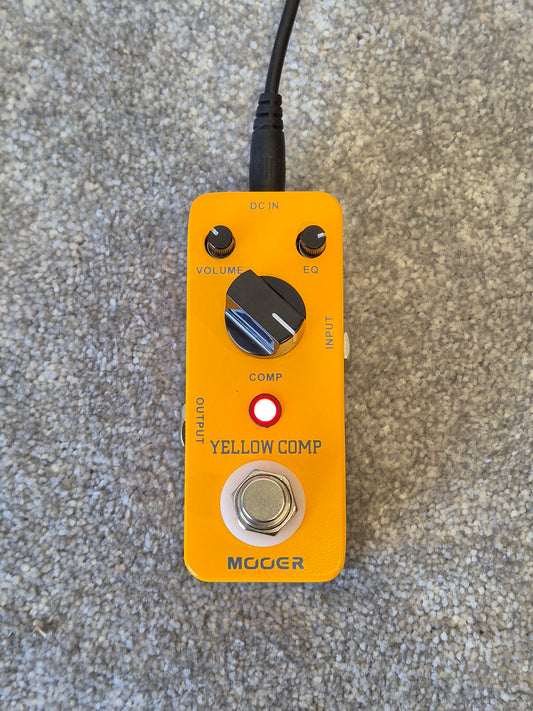 Mooer Yellow Comp - Compact Optical Compressor Pedal - Excellent
