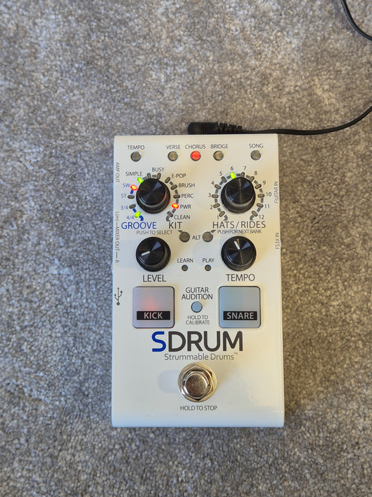 Digitech SDRUM - Guitar Effects Pedal w/ Original Box