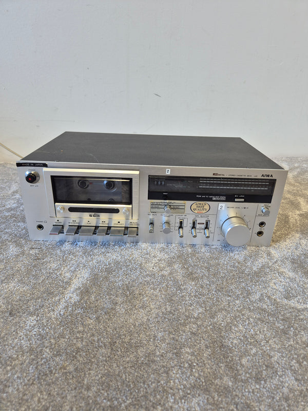 Aiwa AD-L40 - Stereo Cassette Deck (Spares or Repairs)