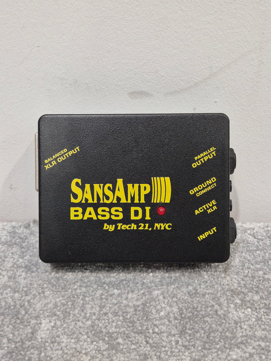 SansAmp Bass DI by Tech 21 - Bass Preamp DI Box (Possibly Pre Production or Prototype) - Good