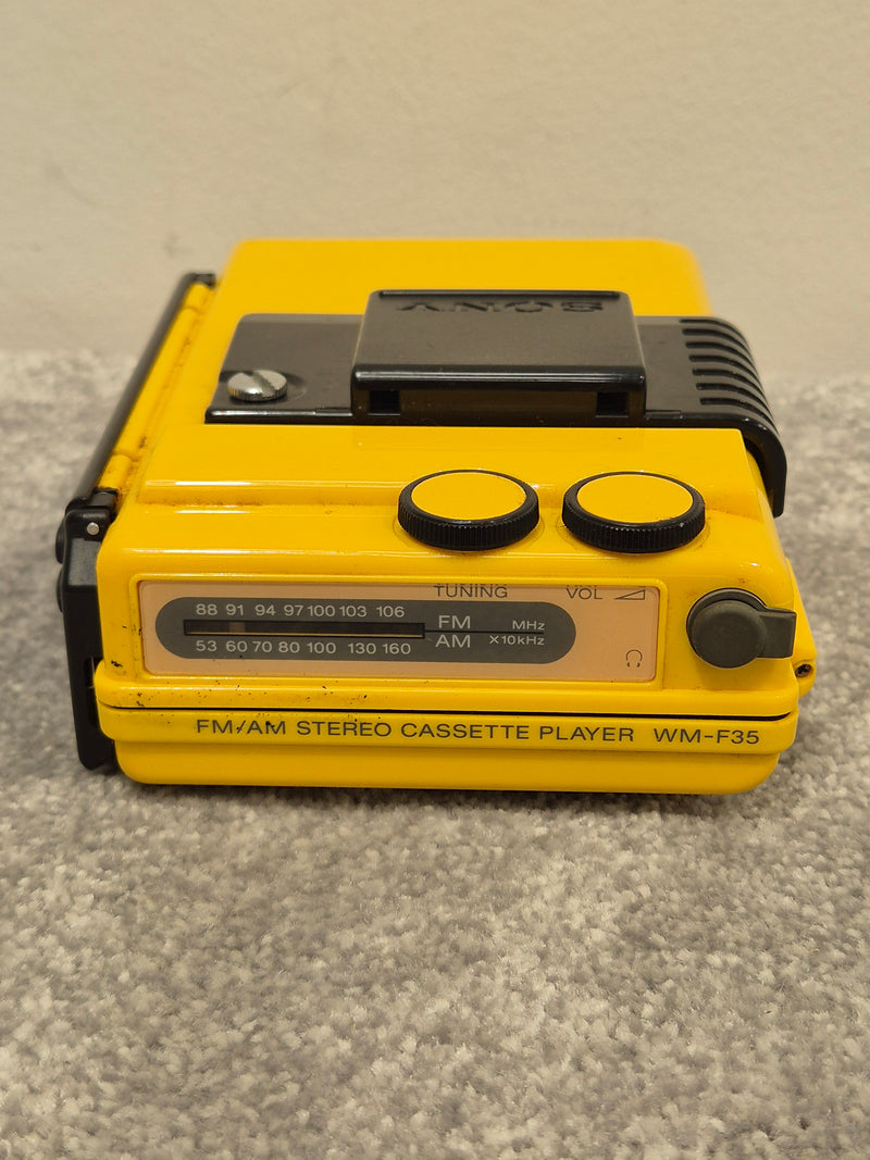 Sony WM-F35 - Vintage Portable Cassette Player - Very Good - Image 4